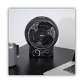 Portable Heaters | Alera ALEHEFF10B 1500 Watts 8.25 in. x 4.37 in. x 9.5 in. Heater Fan - Black image number 5