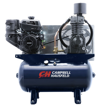 AIR COMPRESSORS | Campbell Hausfeld 14 HP 2 Stage 30 Gallon Oil-Lube Horizontal Air Compressor - TF2136