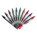  | BIC GELITP121-AST Intensity Advanced Tank-Style Chisel Tip Dry Erase Marker - Broad/Assorted Colors (12/Set) image number 2