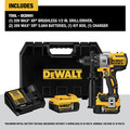Dewalt DCD991P2 20V MAX XR Lithium-Ion Brushless 3-Speed 1/2 in. Cordless Drill Driver Kit (5 Ah) image number 1