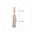  | Boardwalk BWK5408 4.5 in. Brush 3.5 in. Tan Plastic Handle Polypropylene Counter Brush - Gray image number 1