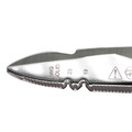 Scissors | Klein Tools 26001 6.75 in. All-Purpose Electrician's Scissors with Cable Cutting Notch and Serrated Blades image number 2