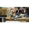 Clearance Center | Bosch GKS18V-22LB25 18V Brushless Blade-Left Lithium-Ion 6-1/2 in. Cordless Circular Saw Kit with 2 Batteries (4 Ah) image number 9