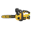 Chainsaws | Dewalt DCCS620P1 20V MAX XR 5.0 Ah Brushless Lithium-Ion 12 in. Compact Chainsaw Kit image number 0