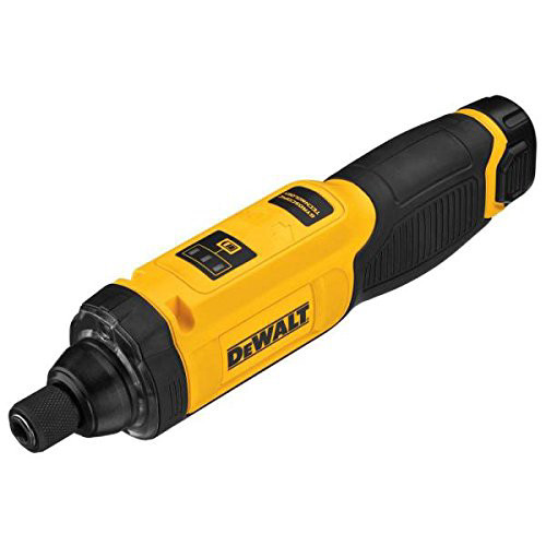 Early Labor Day Sale | Factory Reconditioned Dewalt DCF682N1R 8V MAX Lithium-Ion 1/4 in. Cordless Gyroscopic Inline Screwdriver Kit image number 0