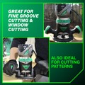 Fixed Base Routers | Metabo HPT M12VCM 2-1/4 HP Variable Speed Fixed Base Router image number 8