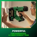 Finish Nailers | Metabo HPT NT1865DSAM 18V MultiVolt Lithium-Ion Brushless 16-Gauge Cordless Straight Finish Nailer Kit (2 Ah) image number 7