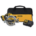Circular Saws | Dewalt DCS570P1 20V MAX 7-1/4 Cordless Circular Saw Kit with 5.0 AH Battery image number 0
