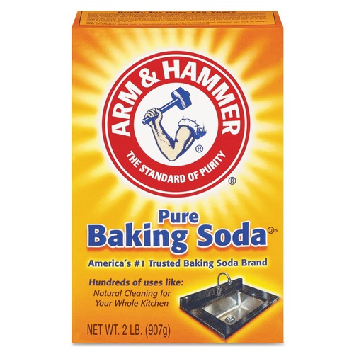  | Arm & Hammer 33200-01140 2 lbs. Box Baking Soda (12/Carton) image number 0