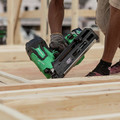 Clearance Center | Metabo HPT NR3690DRM MultiVolt 36V Brushless Lithium-Ion 21 Degree Cordless Framing Nailer Kit (2.5 Ah) image number 10