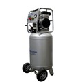 Portable Air Compressors | California Air Tools CAT-20020-22060 2 HP 20 Gallon 220V 60Hz Ultra Quiet and Oil-Free Steel Tank Dolly Air Compressor image number 1