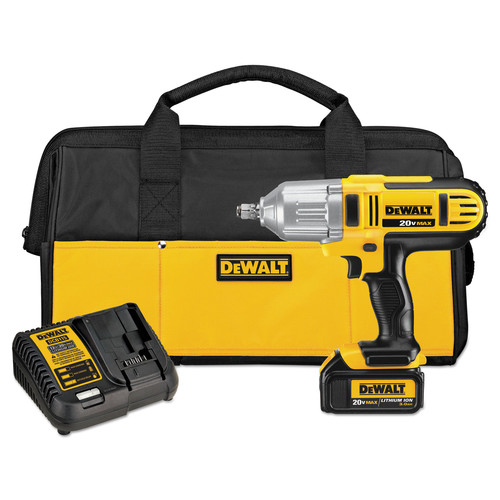Impact Wrenches | Dewalt DCF889HL1 20V MAX Brushed Lithium-Ion 1/2 in. Cordless Impact Wrench with Hog Ring Kit with (2) 3 Ah Batteries image number 0
