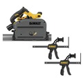 Circular Saws | Dewalt DCS520BDWS5026 60V MAX FLEXVOLT Brushless Lithium-Ion 6-1/2 in. Cordless TRACKSAW and 2-Piece TrackSaw Clamp Bundle image number 0