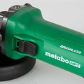 Angle Grinders | Metabo HPT G12VE2M 120V 12 Amp AC Brushless Variable Speed 4-1/2 in. Corded Angle Grinder image number 4