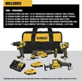 Labor Day Sale | Factory Reconditioned Dewalt DCK489D2R ATOMIC 20V MAX Brushless Lithium-Ion Cordless 4-Tool Combo Kit (2 Ah) image number 1