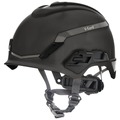 Hard Hats | MSA 10194798 V-Gard H1 Fas-Trac III Pivot Novent ANSI EN397 Safety Helmet -  Black image number 0