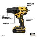 Combo Kits | Dewalt DCK277C2 20V MAX 1.5 Ah Cordless Lithium-Ion Compact Brushless Drill and Impact Driver Combo Kit image number 2