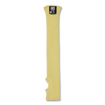 MCR Safety Economy Series DuPont Kevlar Fiber Sleeve - One Size Fits Most/Yellow - 9378TE