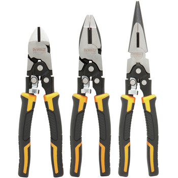 PLIERS | Dewalt Compound Pliers (3-Pack) - DWHT70485