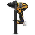 Dewalt DCK2100D1T1 20V MAX XR Brushless Lithium-Ion 1/4 in. Cordless Impact Driver / 1/2 in. Hammer Drill Driver Combo Kit with FLEXVOLT ADVANTAGE (2 Ah / 6 Ah) image number 3