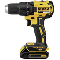 Early Labor Day Sale | Factory Reconditioned Dewalt DCK277C2R 20V MAX 1.5 Ah Cordless Lithium-Ion Compact Brushless Drill and Impact Driver Combo Kit image number 2