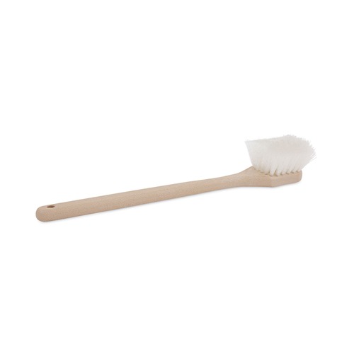  | Boardwalk BWK4420 20 in. Utility Brush with Nylon Bristles - Tan/Cream image number 0