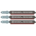 Jigsaw Blades | Fein 63503175010 (3/Pack) 2-3/8 in. 24 TPI HM Carbide T-Shank Jigsaw Blade image number 0