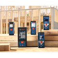 Laser Distance Measurers | Bosch GLM400C 400 ft Cordless Bluetooth Connected Laser Measure Kit with Camera and AA Batteries image number 8