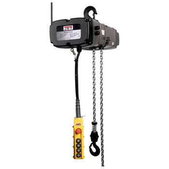 JET JT9-144008 460V 16.8 Amp TS Series 2 Speed 2 Ton 15 ft. Lift 3-Phase Electric Chain Hoist