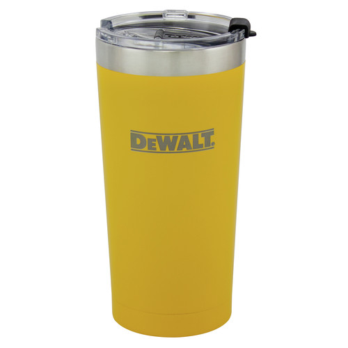 Coolers & Tumblers | Dewalt DXC20OZTYS 20 oz. Yellow Powder Coated Tumbler image number 0