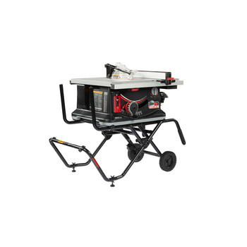 PRODUCTS | SawStop 120V 15 Amp 60 Hz Jobsite Saw PRO with Mobile Cart Assembly - JSS-120A60