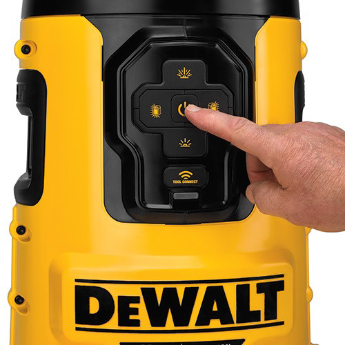 Dewalt 20V MAX Cordless Lithium Ion Bluetooth LED Large Area Light Tool Only DCL070