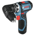  | Factory Reconditioned Bosch GSR12V-140FCB22-RT 12V Lithium-Ion Max FlexiClick 5-In-1 1/4 in. Cordless Drill Driver System Kit (2 Ah) image number 2