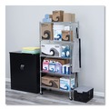 July Member-Exclusive Offer Save 10% off on One Item | Alera SW653618SR 36 in. x 18 in. x 72 in. Five-Shelf Wire Shelving Kit with Casters and Shelf Liners - Silver image number 2