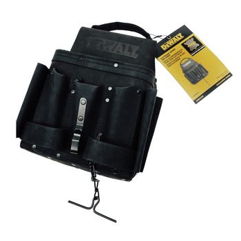 TOOL STORAGE | Dewalt Electrician Leather Tool Pouch - DWST550114