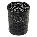 July Member-Exclusive Offer Save 10% off on One Item | Artistic ART20005 Urban Collection 3.5 in. Diameter x 4.5 in. H Punched Metal Pencil Cup - Black image number 0