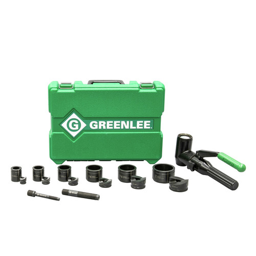 Clearance Center | Greenlee 7906SB Quick Draw 90 8-Ton 1/2 in. - 2 in. Hydraulic Knockout Kit with SlugBuster image number 0