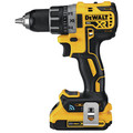 Drill Drivers | Dewalt DCD792D2 20V MAX XR Lithium-Ion Compact 1/2 in. Cordless Compact Drill Driver Kit with Tool Connect (2 Ah) image number 2