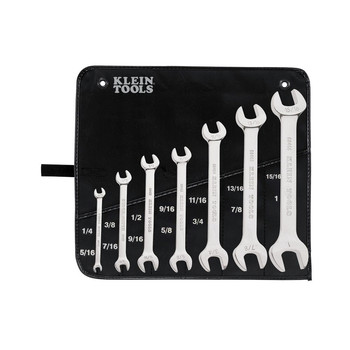 COMBINATION WRENCHES | Klein Tools 7-Piece Open-End Wrench Set - 68452