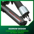 Specialty Nailers | Metabo HPT NR38AKM 36-Degree 1-1/2 in. Strap-Tite Fastening System Metal Connector Strip Nailer image number 5