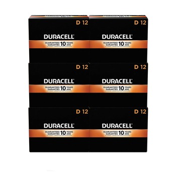 Duracell CopperTop Alkaline D Batteries (72/Carton) - MN1300CT