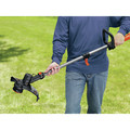 String Trimmers | Black & Decker LST136B 40V MAX Lithium-Ion Cordless String Trimmer (Tool Only) image number 5