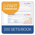 July Member-Exclusive Offer Save 10% off on One Item | Adams TCH1185 7 x 2.75 Three-Part Carbonless Casebound (Hard Cover) Money/Rent Receipt Book, 200 Forms Total image number 2