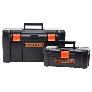 PRODUCTS | Black & Decker 19 in. and 12 in. Toolbox Bundle with Inner Tray - BDST60129AEV