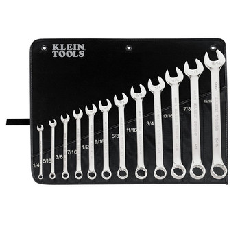 COMBINATION WRENCHES | Klein Tools 68404 12-Piece Combination Wrench Set
