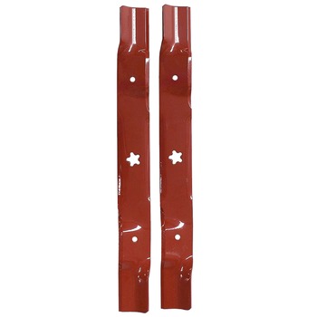 POWER TOOLS | Husqvarna 2-Piece 42 in. Lawn Mower Mulching Blade Kit - Orange - 954636867