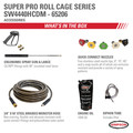 Pressure Washers | Simpson 65206 4400 PSI 4 GPM Direct Drive Medium Roll Cage Professional Gas Pressure Washer with AAA Pump image number 1