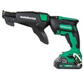 Screw Guns | Metabo HPT W18DAQBM 18V MultiVolt Lithium-Ion Brushless Cordless Drywall Screw Gun Kit with Collated Screw Magazine (2 Ah) image number 3