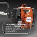 String Trimmers | Husqvarna 966712703 22-cc 122C 17 in. 2-Cycle Curved Shaft Gas String Trimmer image number 1