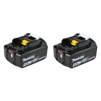 Makita (2) 18V LXT Lithium‑Ion Batteries Bundle (5 Ah) - BL1850BBL1850B-BNDL